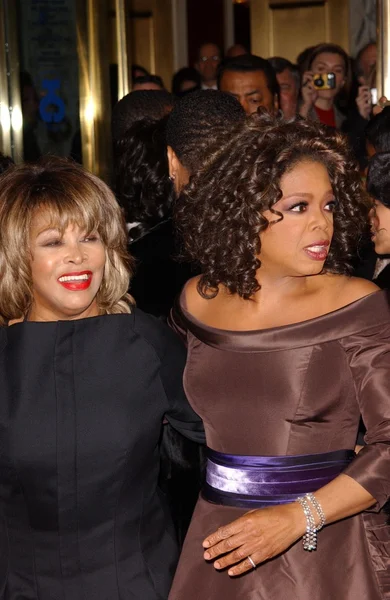 Tina turner i oprah winfrey — Zdjęcie stockowe