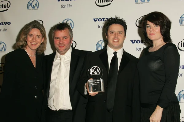 Awards van 2006 producenten gilde-perskamer — Stockfoto