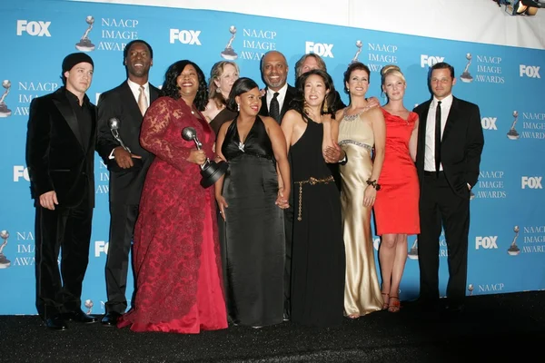 Cast of Greys Anatomia — Foto Stock