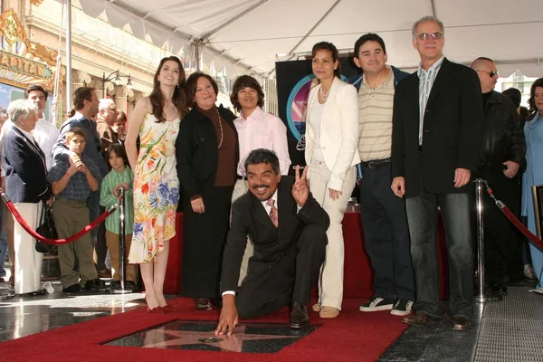 George Lopez Hollywood Walk of Fame Ceremonie — Stockfoto