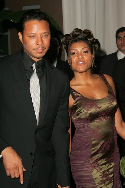 Terrence Howard and Taraji P. Henson — Stock Photo, Image