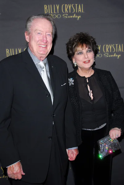 Tom poston en suzanne pleshette — Stockfoto