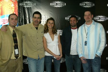 adam carolla ve adam carolla radyo programında konukları karşılamak ve selamlıyorum. Hayalet bar, palms hotel, las vegas, nv. 03-09-06
