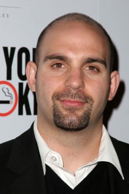 Sigara için teşekkürler galasında Ahmet zappa. Yönetim guild of america, los angeles, ca. 03-16-06