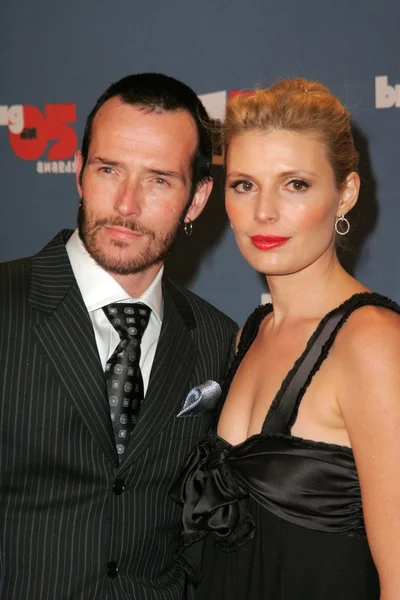 Scott Weiland e amigo — Fotografia de Stock