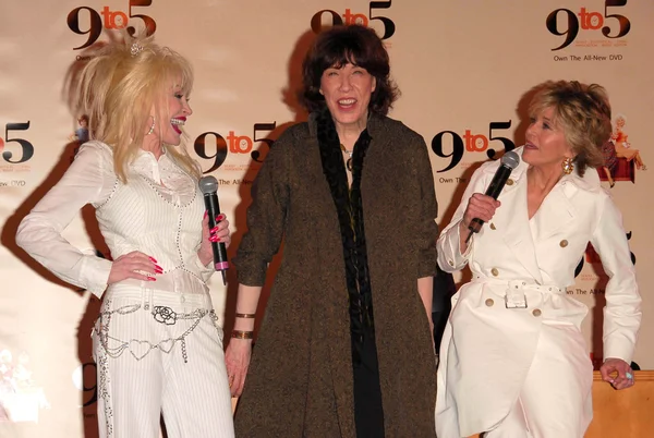 Dolly Parton avec Lily Tomlin et Jane Fonda — Photo