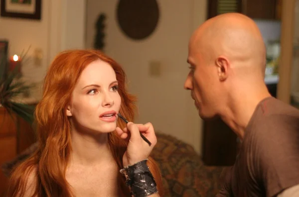 Phoebe Price Tournage commercial — Photo