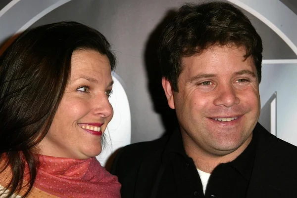 Sean astin ve karısı christine — Stok fotoğraf