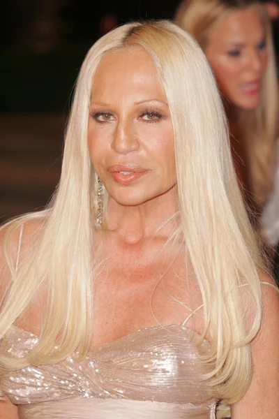 Donatella versace — Φωτογραφία Αρχείου