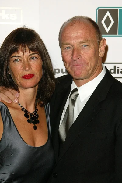 Amanda płaci, corbin bernsen — Zdjęcie stockowe