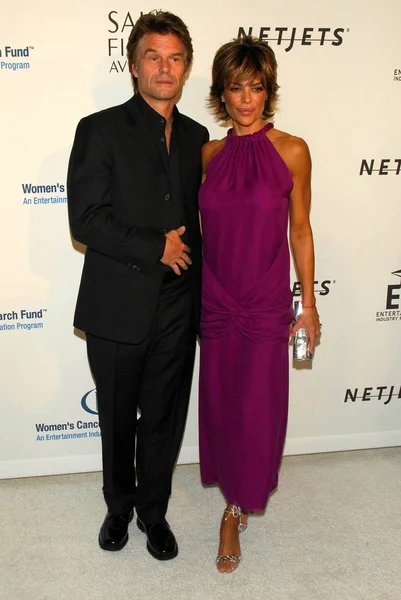 Harry Hamlin ve lisa rinna — Stok fotoğraf