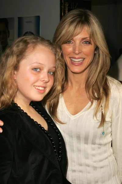 Marla Maples and daughter Tiffany Trump — Stock Photo, Image