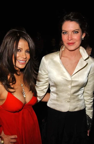 Paula abdul a lara flynn boyle — Stock fotografie