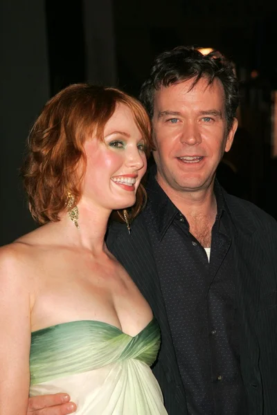 Alicia Witt, Timothy Hutton — Stockfoto