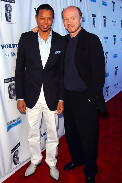 Terrence Howard e Paul Haggis — Fotografia de Stock
