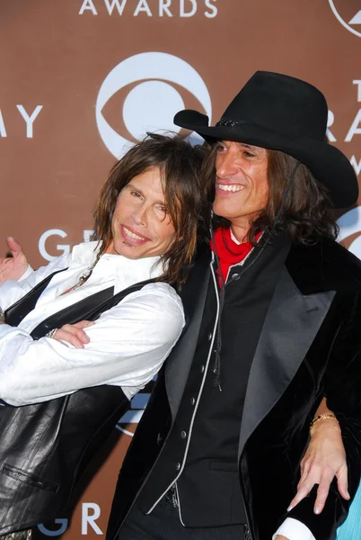 Steven tyler och joe perry — Stockfoto