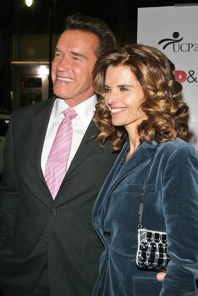 Arnold Schwarzenegger, Maria Shriver — Stock Photo, Image