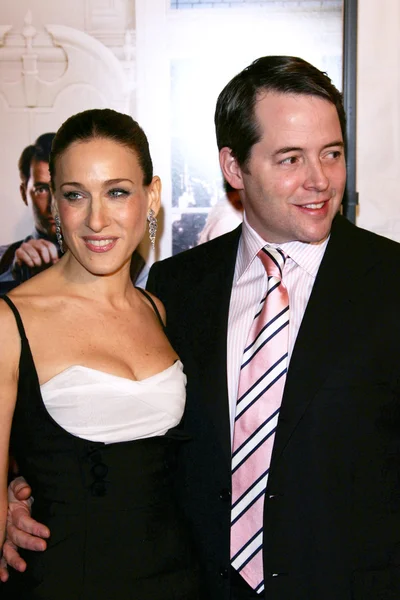 Sarah Jessica Parker and Matthew Broderick — Stock Photo, Image