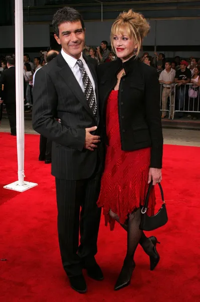 Antonio Banderas, Melanie Griffith — Stock Photo, Image