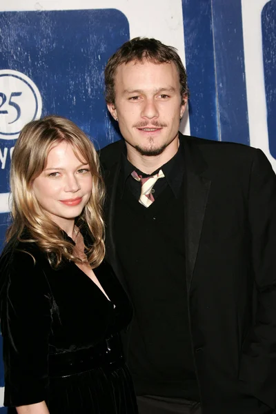 Michelle Williams e Heath Ledger — Foto Stock