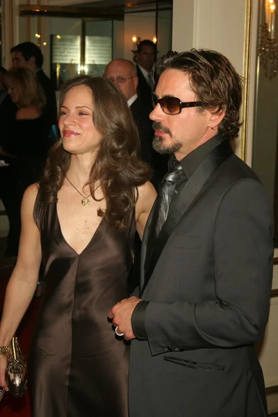 Susan Levin y Robert Downey Jr. — Foto de Stock