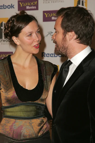 Maggie Gyllenhaal e Peter Sarsgaard — Foto Stock