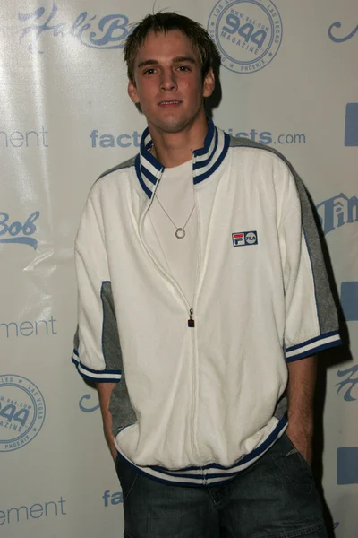 Aaron Carter en el 944 Magazine La Fashion Week, Element, Hollywood, CA 10-13-05 — Foto de Stock