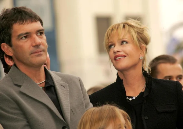 Antonio Banderas, Melanie Griffith — Foto Stock