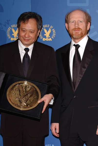 Ang Lee, Ron Howard — Fotografia de Stock