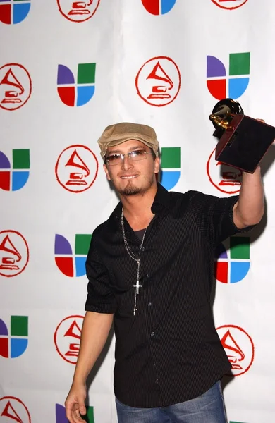 Sexto Grammy Latino Anual Sala de Imprensa — Fotografia de Stock