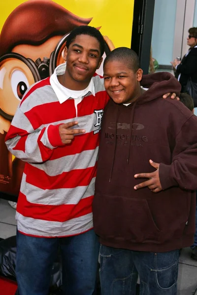 Christopher Massey and Kyle Orlando Massey — ストック写真