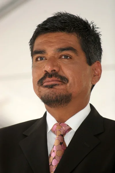 Ceremonia del Paseo de la Fama de George Lopez Hollywood — Foto de Stock