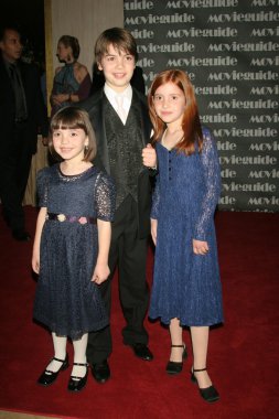 Alexander gould ve aile 14 yıllık movieguide inanç ve değerleri ödül Gala. Beverly hilton hotel, beverly hills, ca. 03-02-06