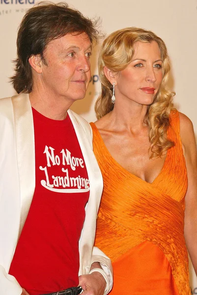 Paul McCartney and Heather Mills McCartney — Stock Photo, Image