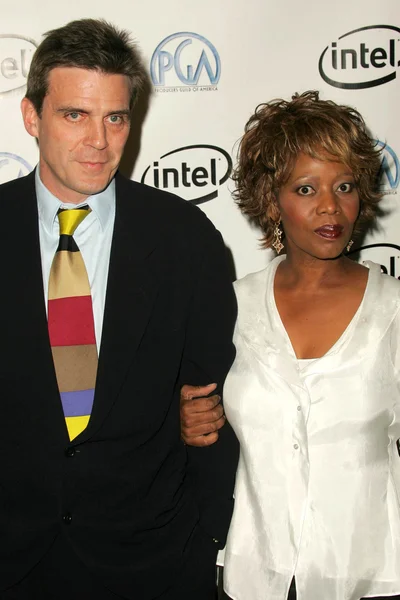 Mgms Güzellik Salonu mann Ulusal Tiyatro, westwood, ca 03-24-05 dünya galasında Alfre woodard — Stok fotoğraf