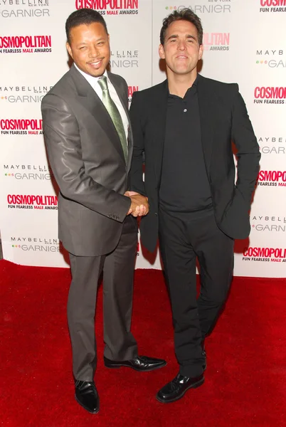 Terrence Howard and Matt Dillon — Stock Photo, Image