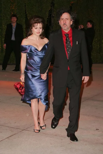 Helena Bonham Carter y Tim Burton — Foto de Stock