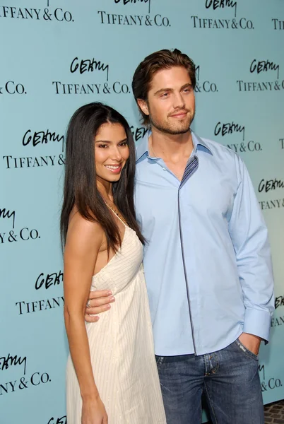 Roselyn Sanchez and Eric Winter — Stock Photo, Image