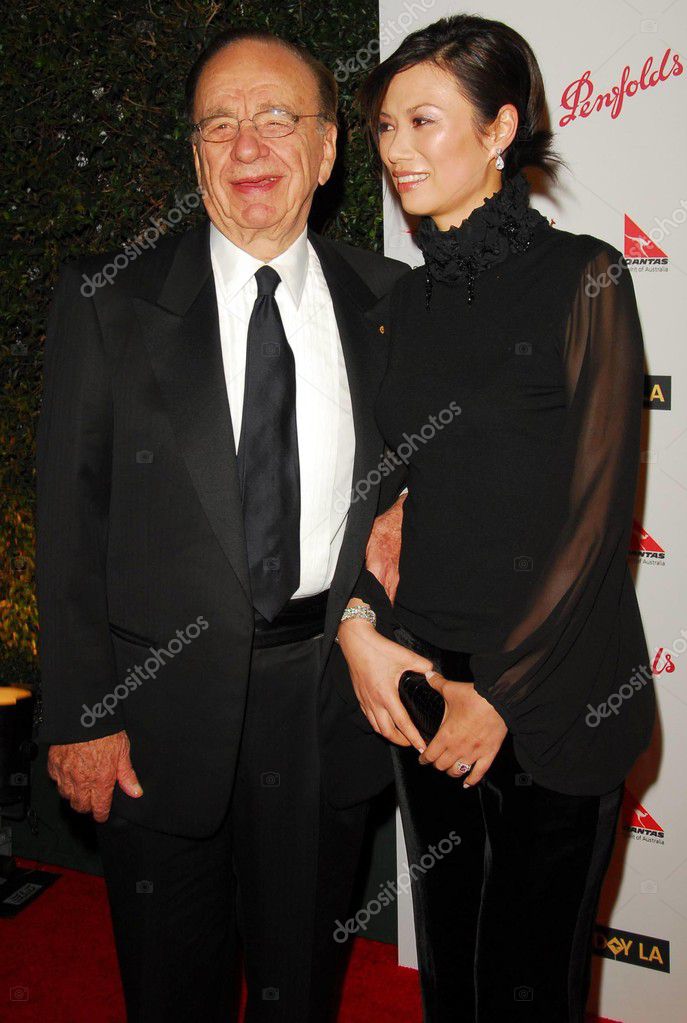 Rupert Murdoch and wife Wendi – Stock Editorial Photo © s_bukley #16608497
