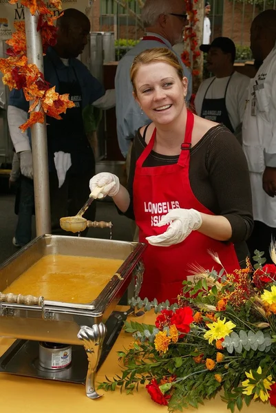 Repas d'Action de grâces de la Mission de Los Angeles — Photo