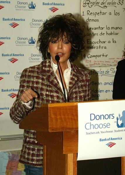 "DonorsChoose.org" Press Conference — Stock Photo, Image
