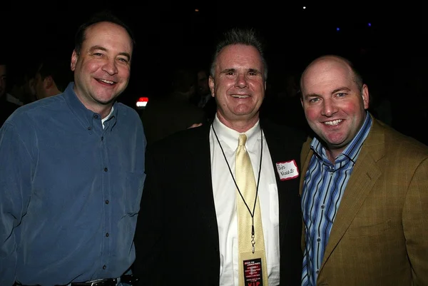 Tim Conway Jr con Malibu Dan Finder e Bryan Whitman — Foto Stock