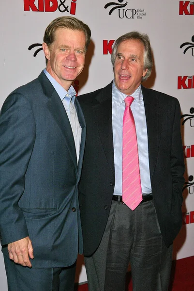 William H. Macy and Henry Winkler — Stock Photo, Image