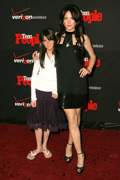 Lindsay lohan ve kız kardeşi aliana