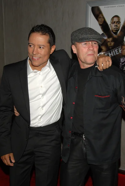 Yancey arias en michael rooker — Stockfoto