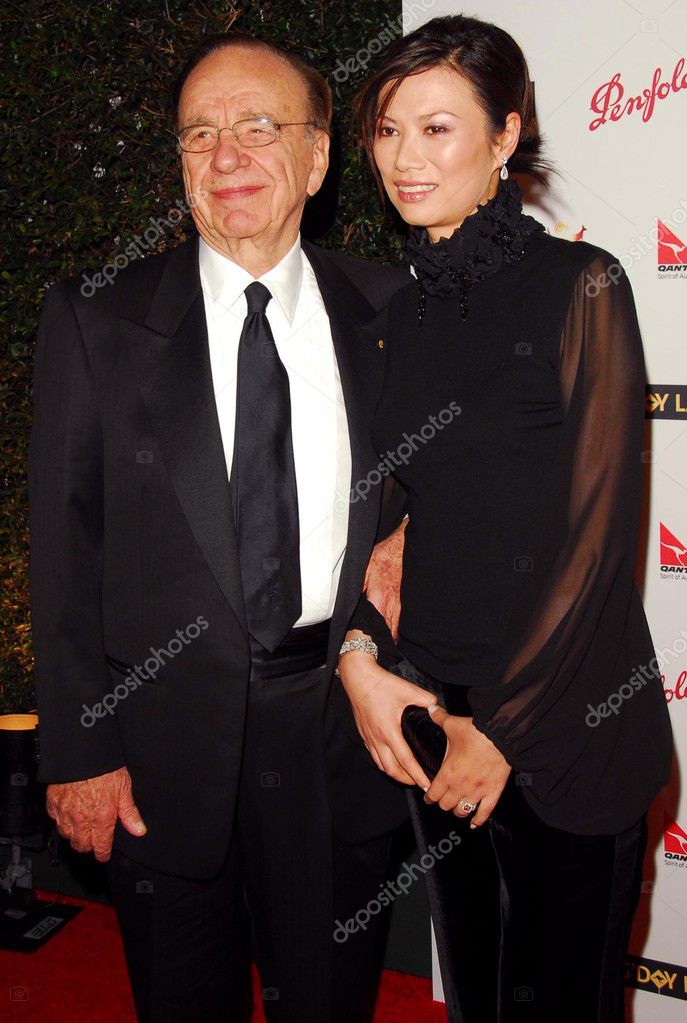 Rupert Murdoch and wife Wendi – Stock Editorial Photo © s_bukley #16610493