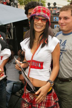 Bai ling ve eetflix star wars hayranları için dvd Rölyef teslim