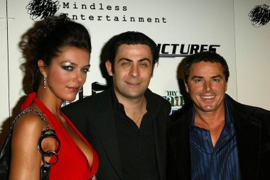 Adrianne curry ile phil vardo ve christopher knight dünya premiere vh1 dizi benim adil brady. cinespace, hollywood, ca. 09-11-05