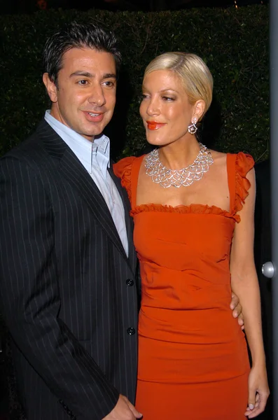 Tori Spelling and Charlie Shanian — Stock Photo, Image