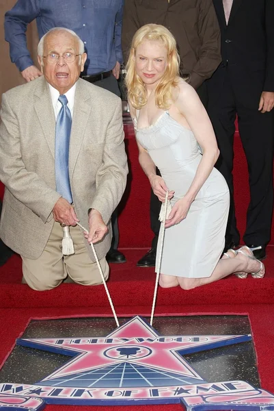 Renee Zellweger Star sulla Hollywood Walk of Fame — Foto Stock